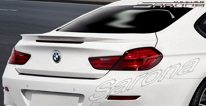 Custom BMW 6 Series  Coupe & Sedan Trunk Wing (2012 - 2019) - $490.00 (Part #BM-072-TW)